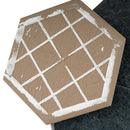 ALMA 5.1"x5.9" Porcelain Stone Look Floor and Wall Tile - Azul Blue