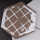 ALMA 5.1"x5.9" Porcelain Stone Look Floor and Wall Tile - White