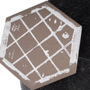 ALMA 5.1"x5.9" Porcelain Stone Look Floor and Wall Tile - Black