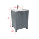 1901  24" Bathroom Vanity Cabinet Set
