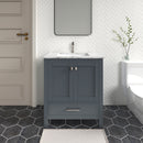 1901  30" Bathroom Vanity Cabinet Set