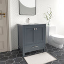 1901  30" Bathroom Vanity Cabinet Set