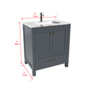1901  30" Bathroom Vanity Cabinet Set