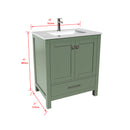 1901  30" Bathroom Vanity Cabinet Set