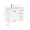 1901  36" Bathroom Vanity Cabinet Set