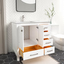 1901  36" Bathroom Vanity Cabinet Set