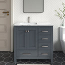 1901  36" Bathroom Vanity Cabinet Set