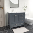 1901  36" Bathroom Vanity Cabinet Set