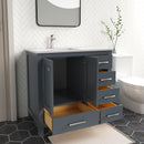 1901  36" Bathroom Vanity Cabinet Set