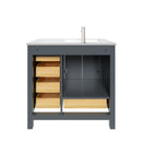 1901  36" Bathroom Vanity Cabinet Set