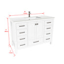 1901  48" Bathroom Vanity Cabinet Set