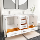 1901  60" Bathroom Vanity Cabinet Set