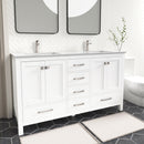 1901  60" Bathroom Vanity Cabinet Set