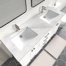 1901  60" Bathroom Vanity Cabinet Set