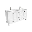 1901  60" Bathroom Vanity Cabinet Set