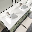 1901  60" Bathroom Vanity Cabinet Set