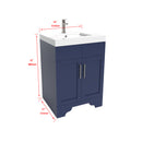 1905  24" Bathroom Vanity Cabinet Set