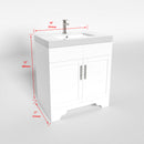 1905  30" Bathroom Vanity Cabinet Set