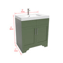1905  30" Bathroom Vanity Cabinet Set