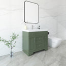 1905  36" Bathroom Vanity Cabinet Set