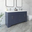 1905  60" Bathroom Vanity Cabinet Set
