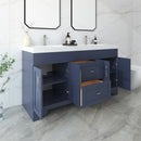 1905  60" Bathroom Vanity Cabinet Set
