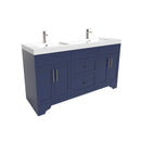 1905  60" Bathroom Vanity Cabinet Set