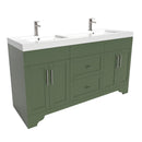 1905  60" Bathroom Vanity Cabinet Set