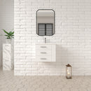 1906  24" Bathroom Vanity Wall Mount Set(Right Side Shelf)