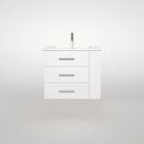 1906  24" Bathroom Vanity Wall Mount Set(Right Side Shelf)