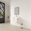 1906  24" Bathroom Vanity Wall Mount Set(Right Side Shelf)