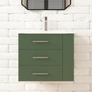 1906  24" Bathroom Vanity Wall Mount Set(Right Side Shelf)