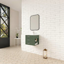 1906  24" Bathroom Vanity Wall Mount Set(Right Side Shelf)