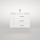 1906  30" Bathroom Vanity Wall Mount Set(Left Side Shelf)