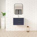 1906  30" Bathroom Vanity Wall Mount Set(Left Side Shelf)