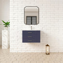 1906  30" Bathroom Vanity Wall Mount Set(Right Side Shelf)