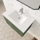 1906  30" Bathroom Vanity Wall Mount Set(Right Side Shelf)