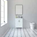 1907  24" Bathroom Vanity Cabinet Set