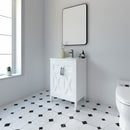1907  24" Bathroom Vanity Cabinet Set