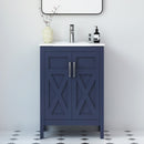 1907  24" Bathroom Vanity Cabinet Set