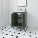 1907  24" Bathroom Vanity Cabinet Set