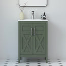 1907  24" Bathroom Vanity Cabinet Set