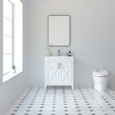 1907  30" Bathroom Vanity Cabinet Set