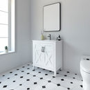 1907  30" Bathroom Vanity Cabinet Set