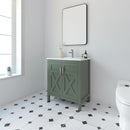 1907  30" Bathroom Vanity Cabinet Set