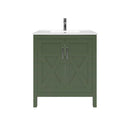 1907  30" Bathroom Vanity Cabinet Set