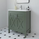 1907  30" Bathroom Vanity Cabinet Set