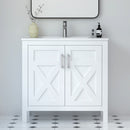1907  36" Bathroom Vanity Cabinet Set