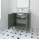 1907  36" Bathroom Vanity Cabinet Set