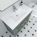 1907  36" Bathroom Vanity Cabinet Set